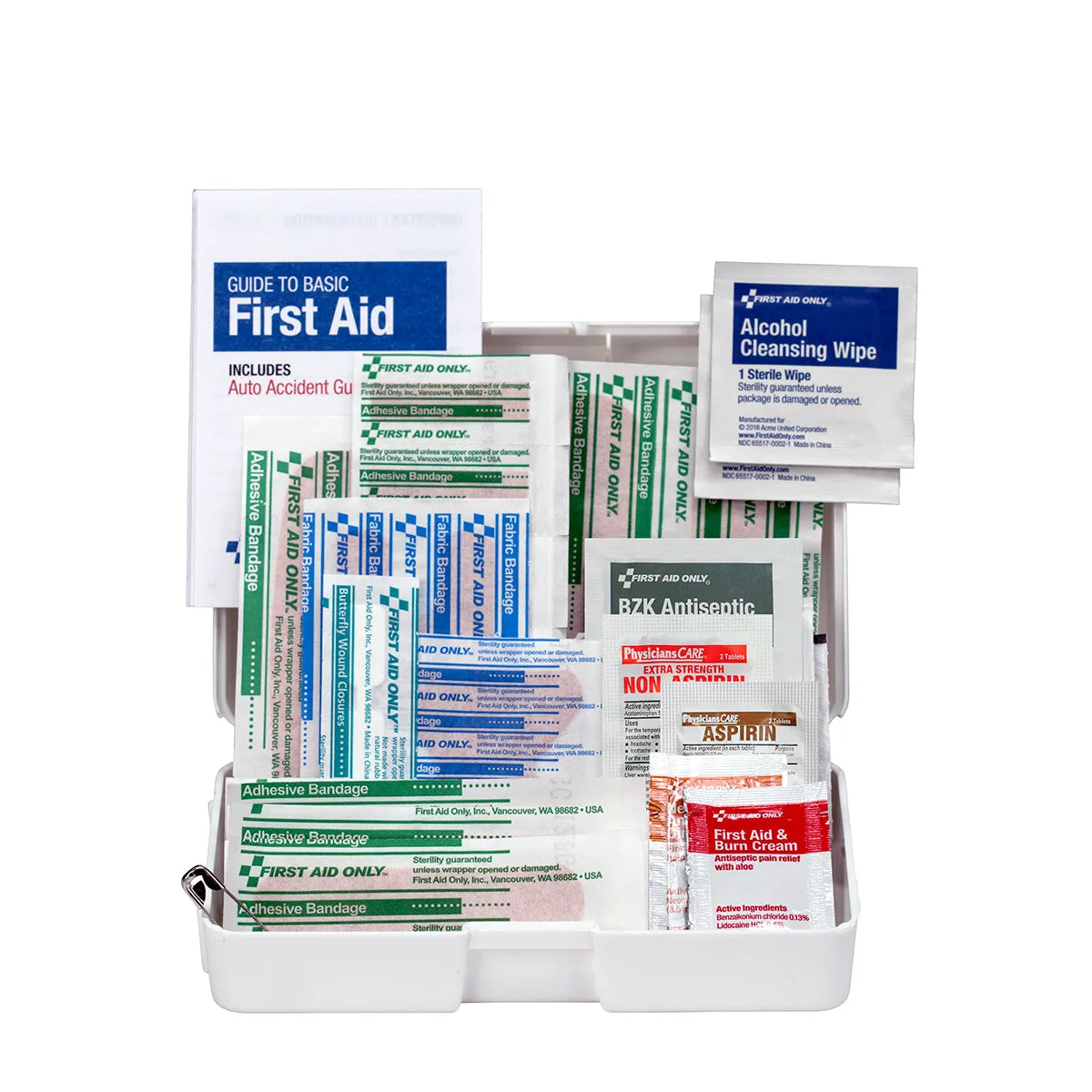 First Aid Only Personal førstehjelpssett 47-delt plastboks
