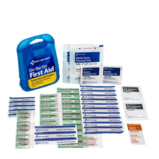 First Aid Only Mini førstehjelpssett 29 deler blå boks