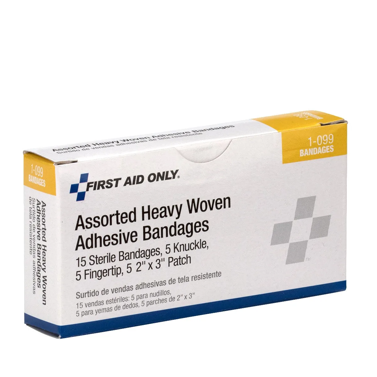 First Aid Only stoffplaster assortert 15 stk fleksibel
