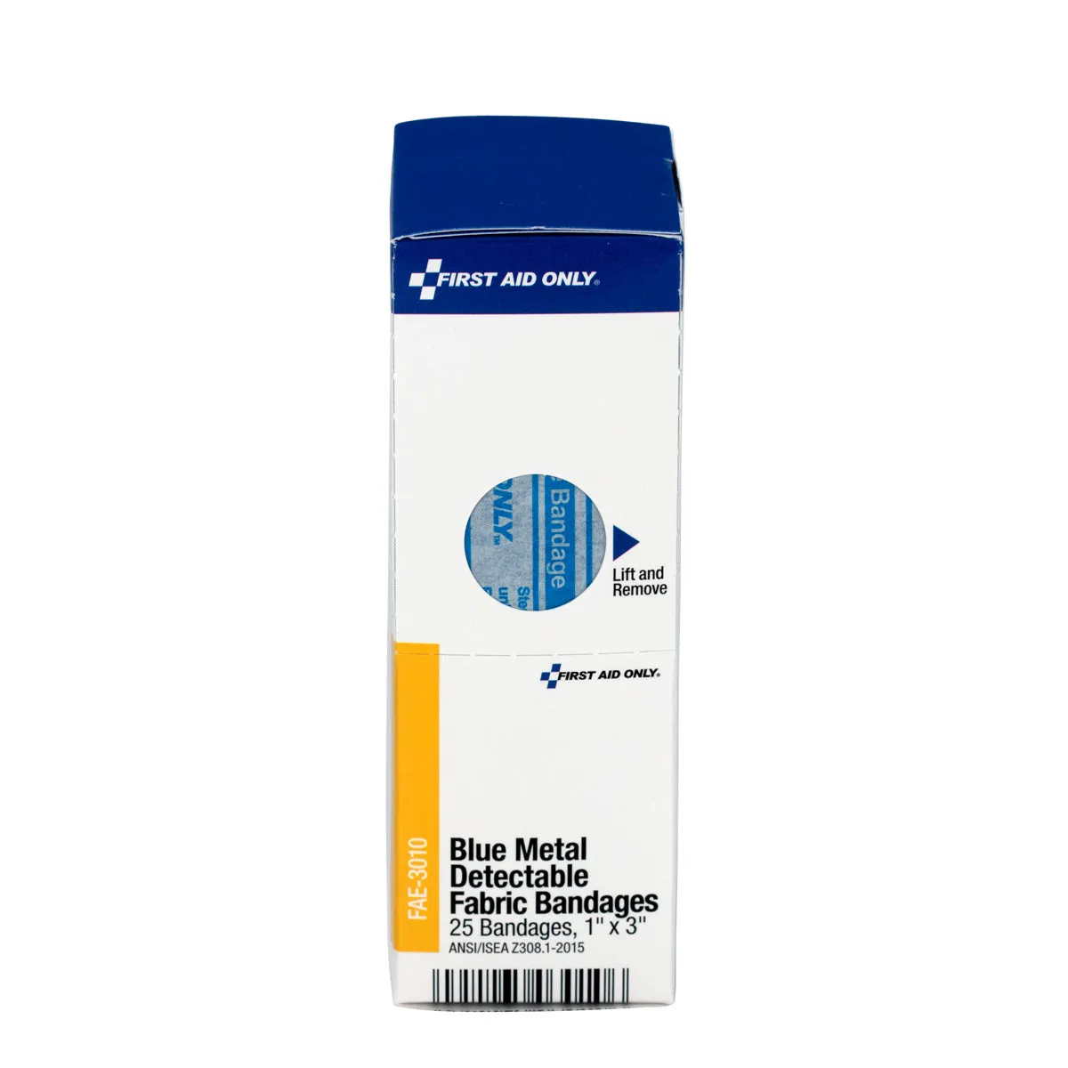First Aid Only SmartCompliance plaster blå metall 25 stk