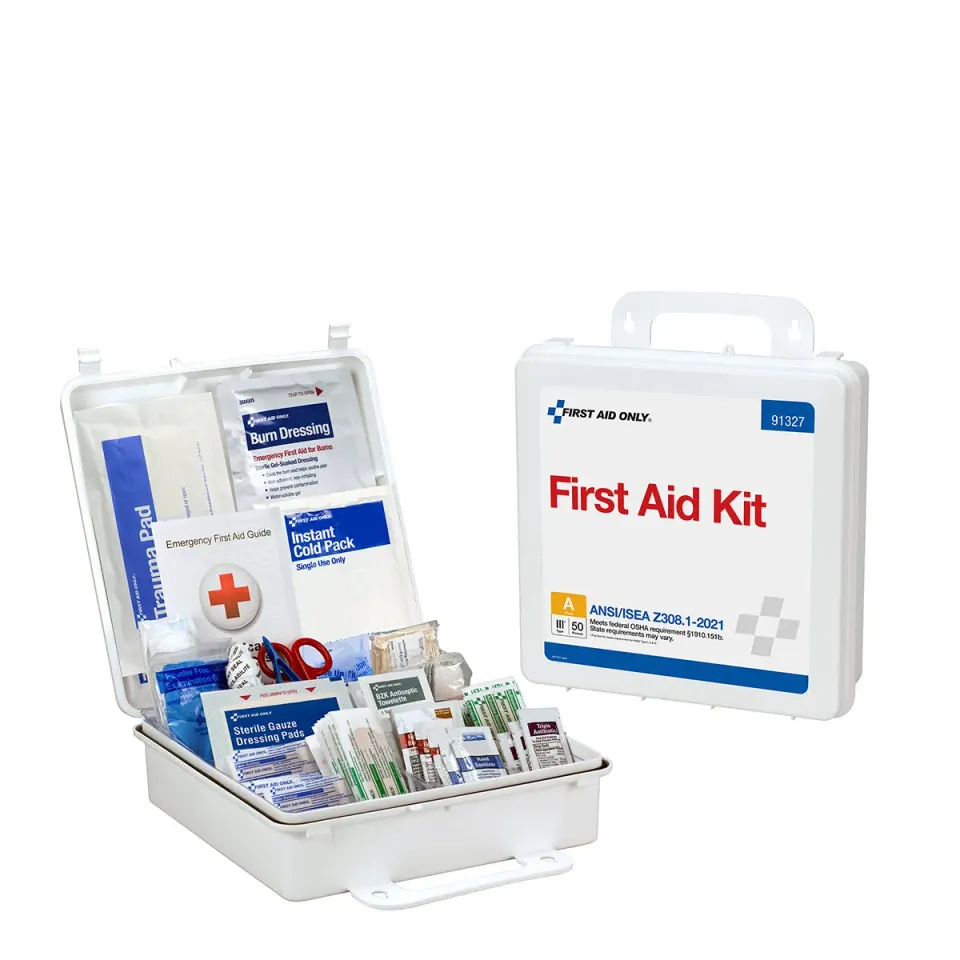 First Aid Only ANSI A førstehjelpsskrin 50 personer 184 deler