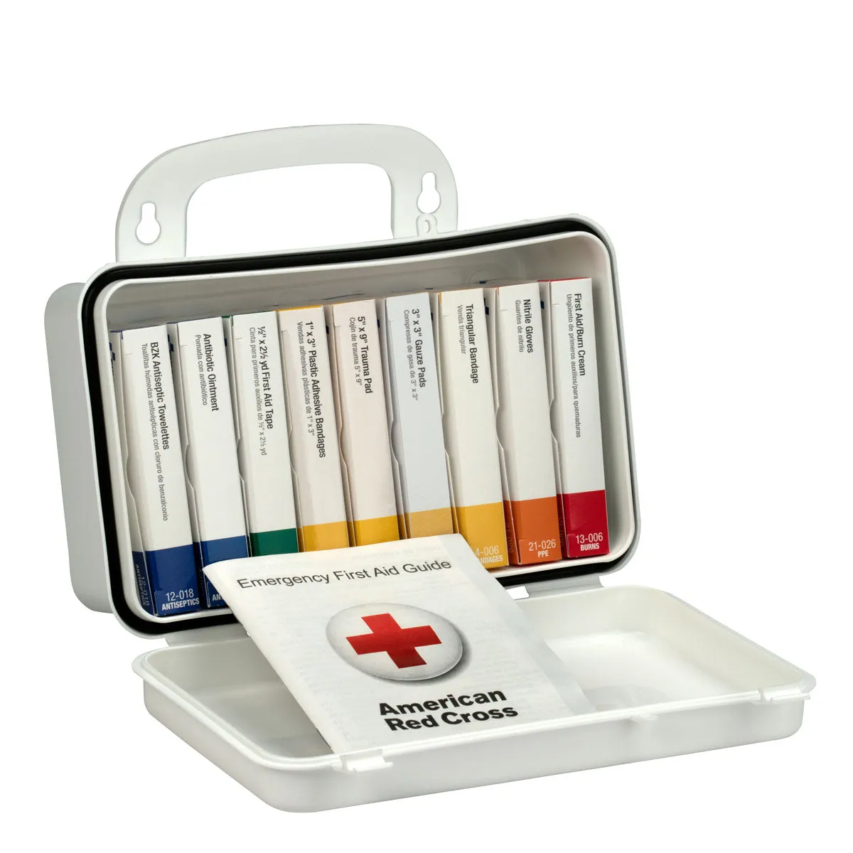 First Aid Only 10 Unit førstehjelpsskrin 65 stk plastboks