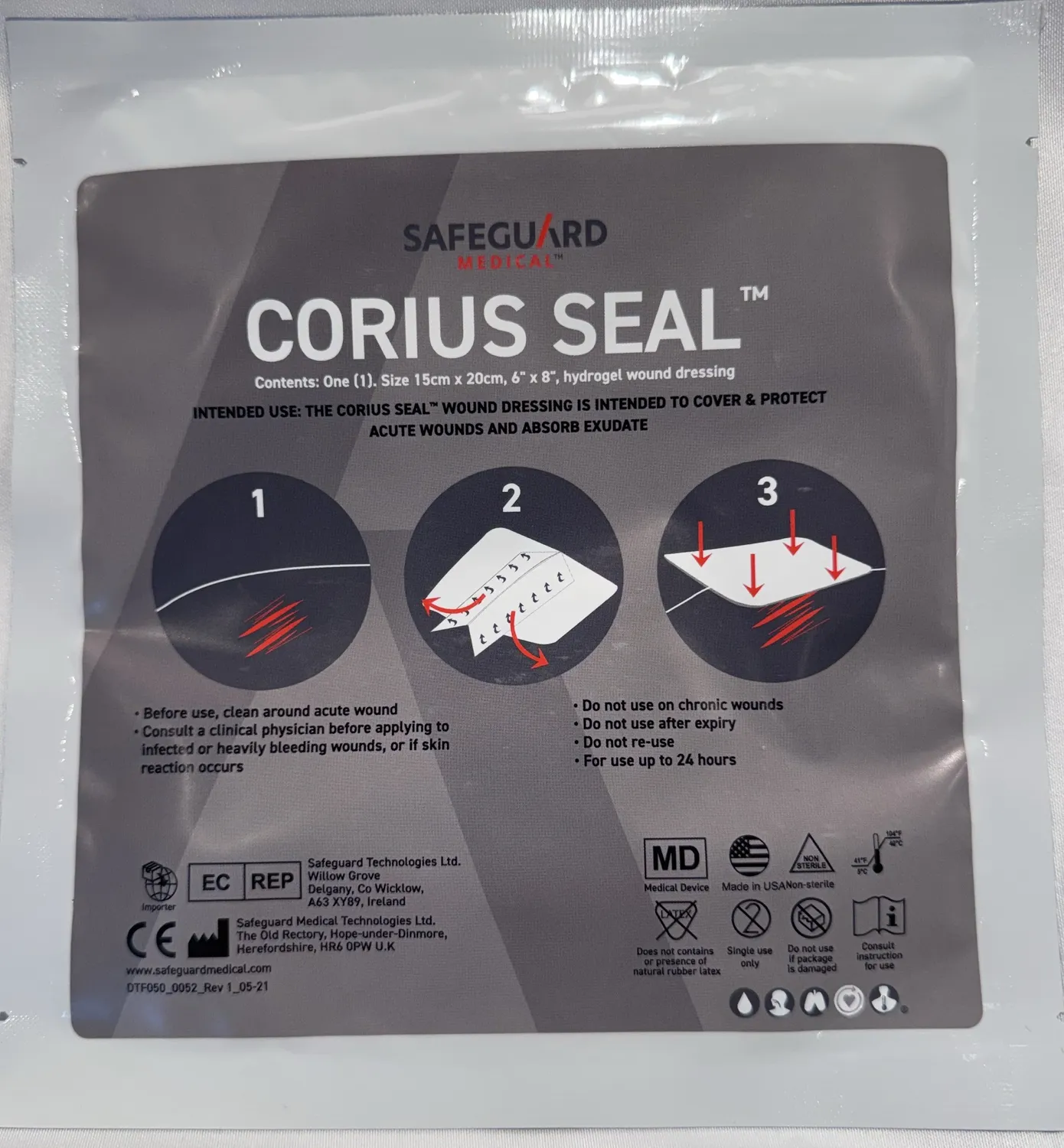 Water-Jel Corius Seal sårforsegling steril