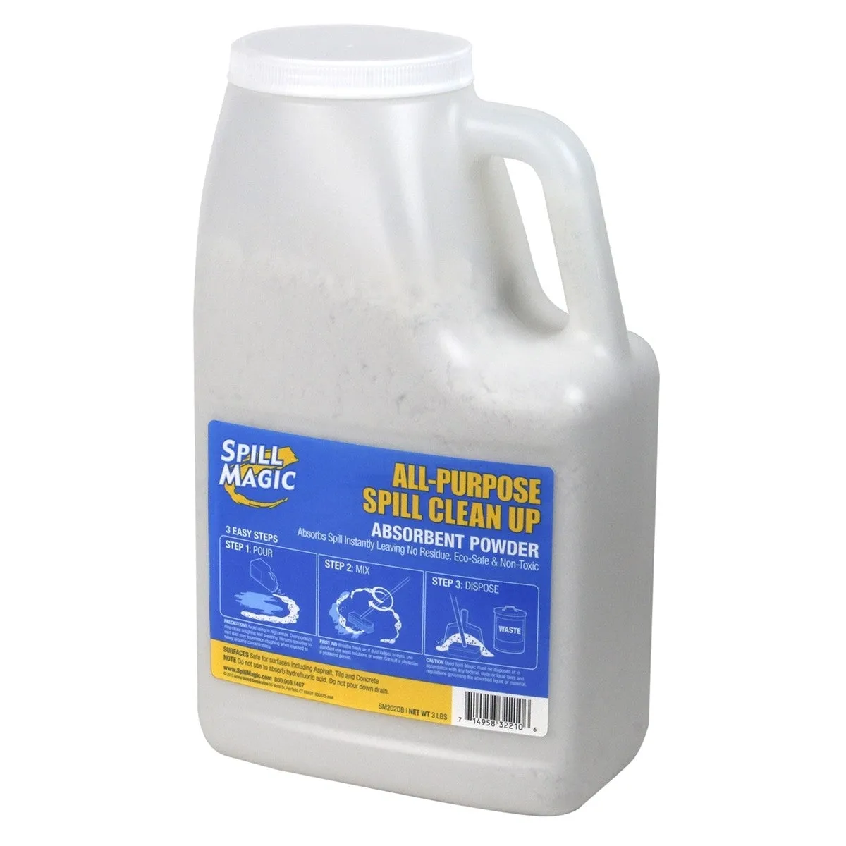 First Aid Only Spill Magic absorberingspulver 3 lb